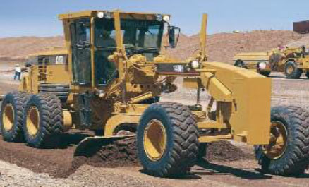 MOTONIVELADORA CATERPILLAR 140 H CON SISTEMA LASER 3D